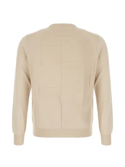 Panicale Patchwork Sweater In Neutral