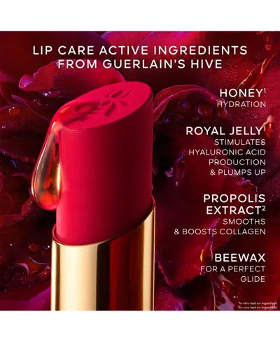 Guerlain 196 Daisy Rose Kisskiss Honey-infused Intense Lipstick Refill 1.85g In Transparent