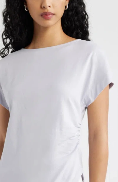 Open Edit Asymmetric T-shirt In White