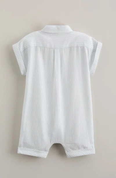 Nordstrom Stripe Cotton Romper In Multi