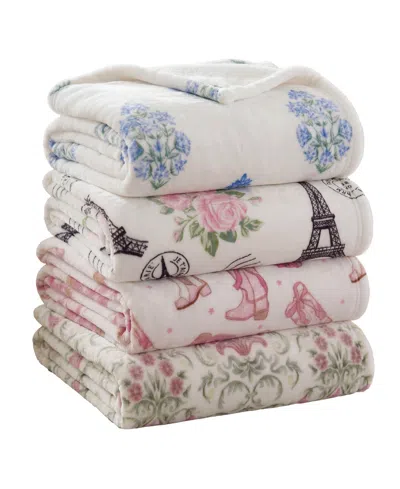 Boho Living Oversized Plush Throw, 60" X 70"