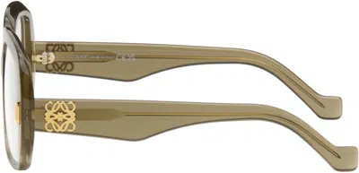 Loewe Anagram Square-frame Acetate Sunglasses In Pattern