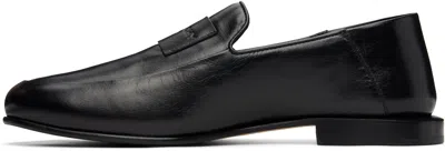 Givenchy Black Label Loafers In Black