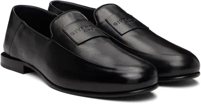 Givenchy Black Label Loafers In Black