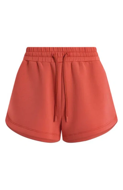 Varley Coulter Drawstring-waist Shorts In Orange