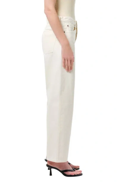 Agolde Arc Jeans In Neutral