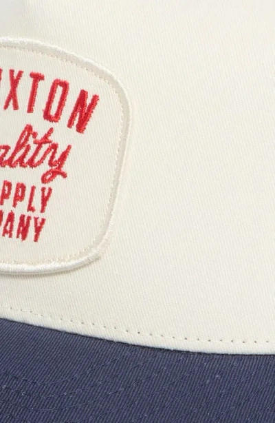 Brixton Oath Iii Snapback Baseball Cap In Blue