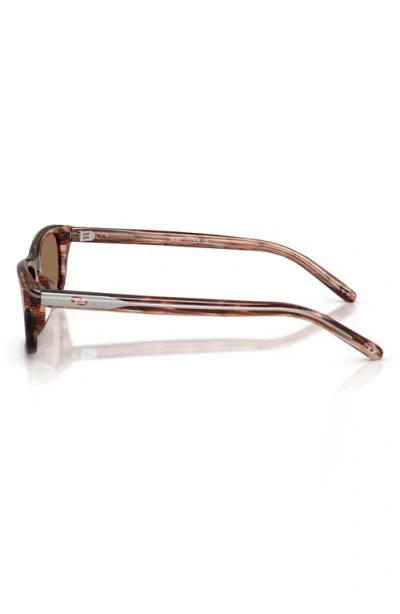 Diesel ® 54mm Rectangular Sunglasses In Brown
