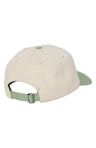 Billabong Throwback Logo Patch Baseball Cap In Neutral