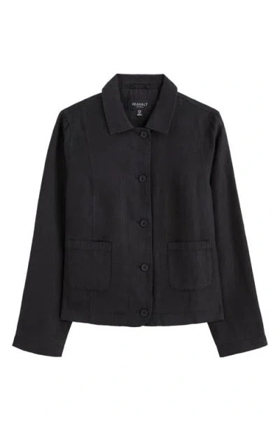 Seasalt Cornwall Arame Linen Jacket In Multi