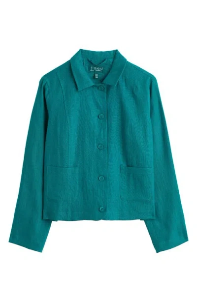 Seasalt Cornwall Arame Linen Jacket In Multi