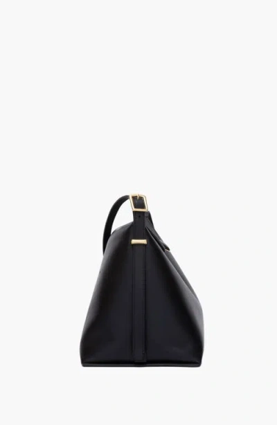 3.1 Phillip Lim Id Flap Leather Shoulder Bag In Black