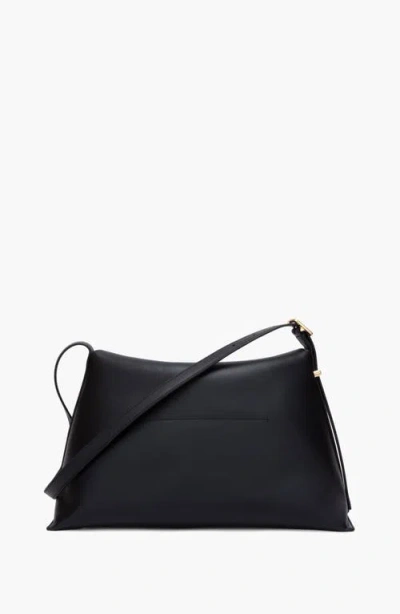3.1 Phillip Lim Id Flap Leather Shoulder Bag In Black