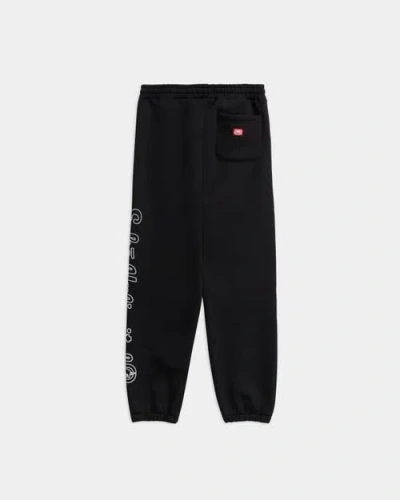 Ecko Core Puff Chainstitch Joggers In Black