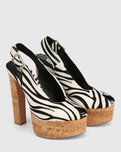 Naked Wolfe Rare Zebra Pony In Brown