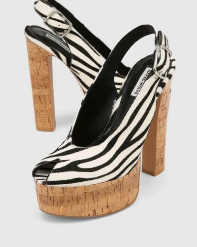Naked Wolfe Rare Zebra Pony In Brown