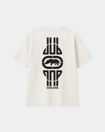 Ecko Three Point Hand Tee In White