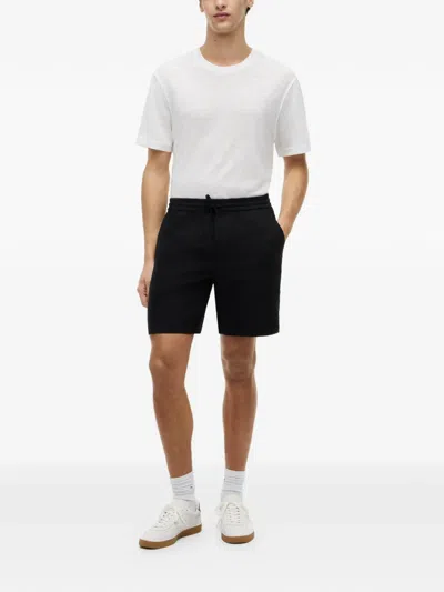 Tommy Hilfiger Dover Drawstring Elasticated Shorts In Black