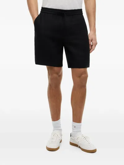 Tommy Hilfiger Dover Drawstring Elasticated Shorts In Black