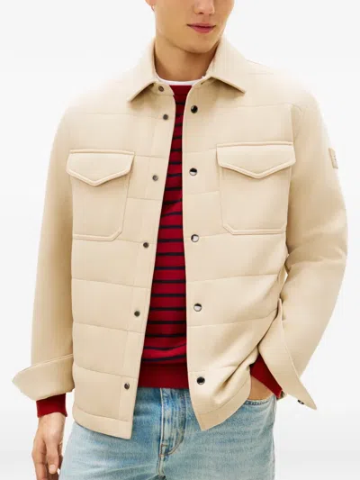 Tommy Hilfiger Quilted-effect Jacket In Neutral