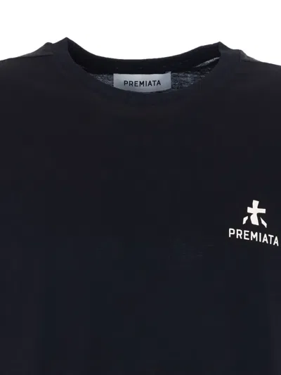 Premiata Logo-print T-shirt In Black