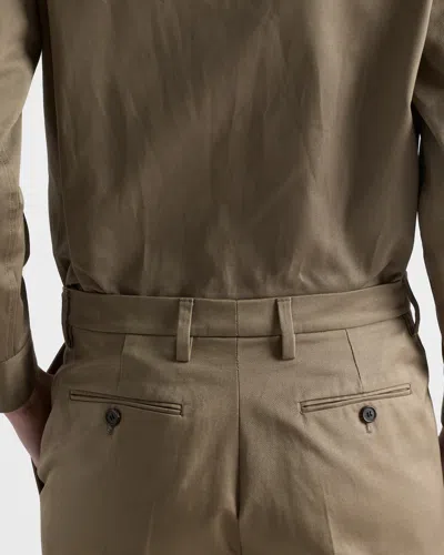 Prada Chino Pants In Gray