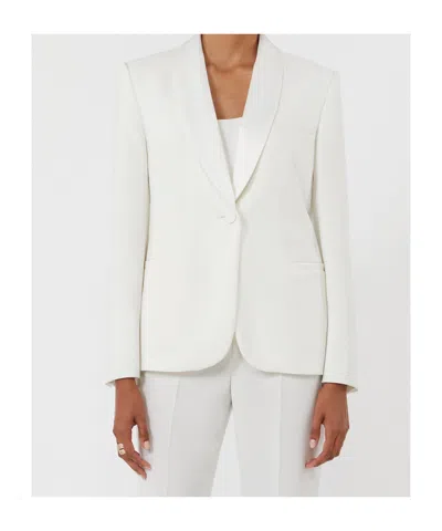 Max Mara Cady Blazer In White