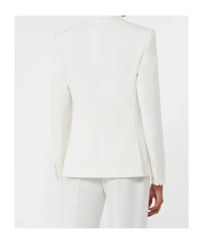 Max Mara Cady Blazer In White