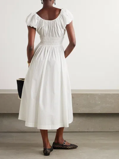 Doen Quinn Midi Dress In White