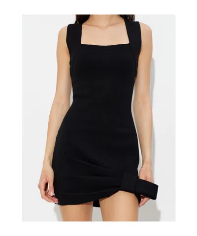 Cult Gaia Sid Mini Dress In Black In Black