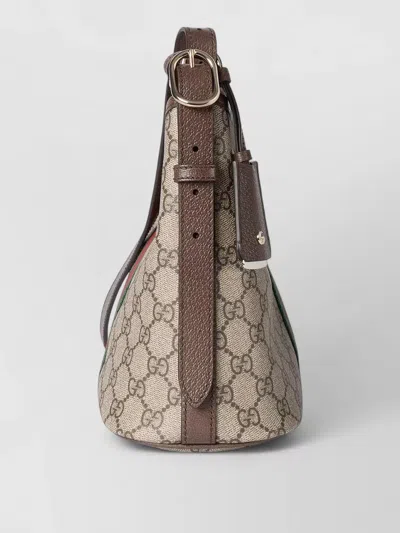 Gucci Shoulder Bag Adjustable Strap Monogram Hardware