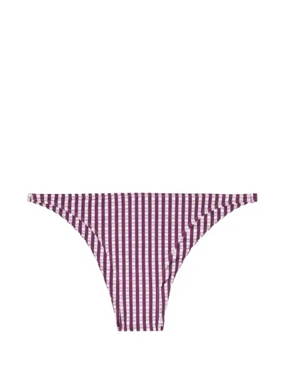 Nuno Coco Gingham Bikini Bottoms In Multi