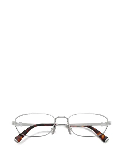 Miu Miu Rectangle-frame Glasses In Black