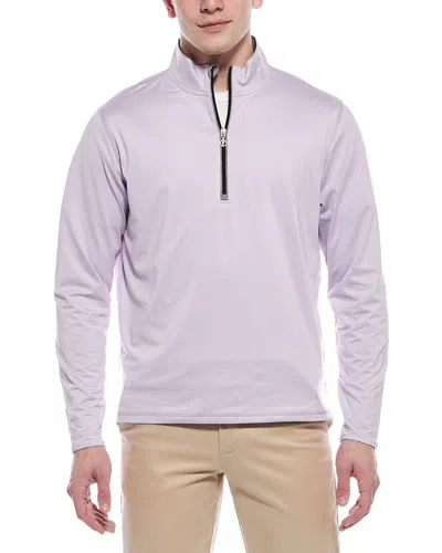 Ashworth La Jolla 1/4-zip Pullover In Pink