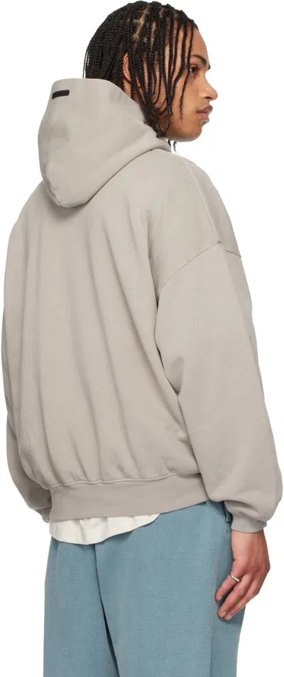 Essentials Gray Training 90s Hoodie In Multi