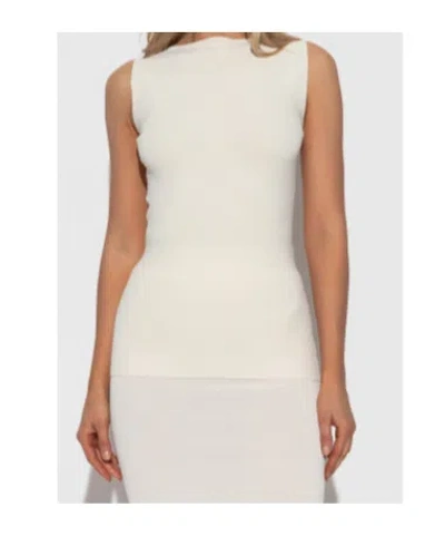 Entire Studios Sleeveless Top In Neutral