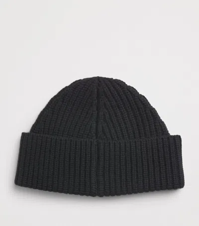 Maje Wool-cashmere Clover Beanie In Pattern