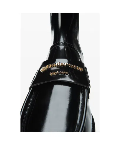 Alexander Wang Black Carter Ankle Boots In Black