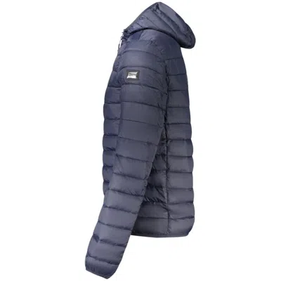 Cavalli Class Blue Polyester Men Jacket In Blue