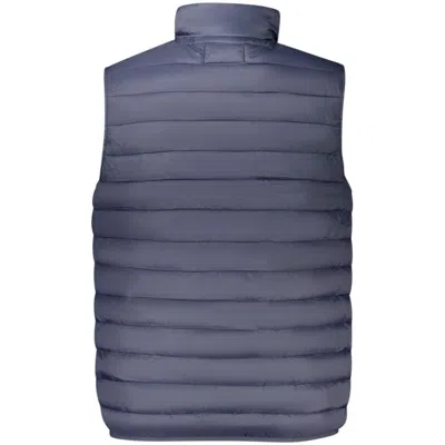 Cavalli Class Blue Polyester Men Jacket In Blue