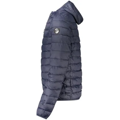 Cavalli Class Blue Polyester Men Jacket In Blue