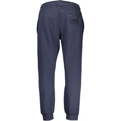 Cavalli Class Drawstring Track Pants In Blue