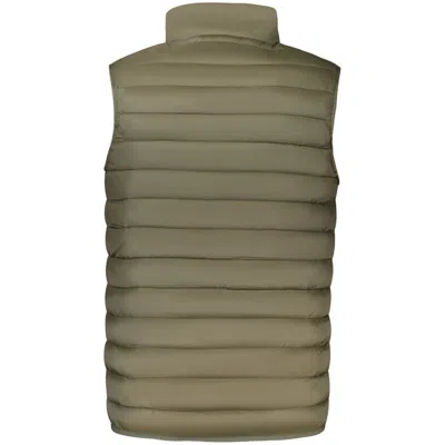 Cavalli Class Quilted Padded Jacket In Green