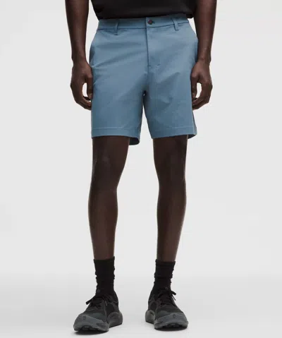 Lululemon Abc Classic-fit Short 7" In Blue