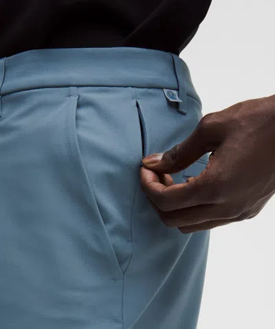 Lululemon Abc Classic-fit Short 7" In Blue