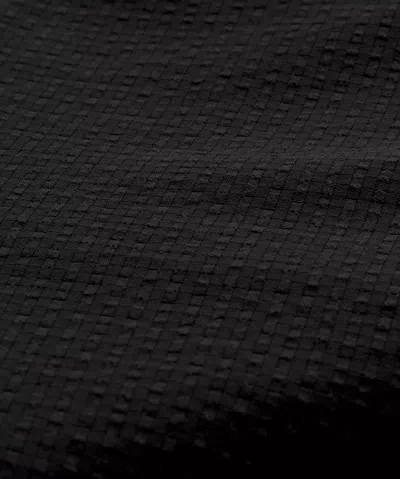 Lululemon Abc Textured Wovenair Pull-on Short 7" In Black