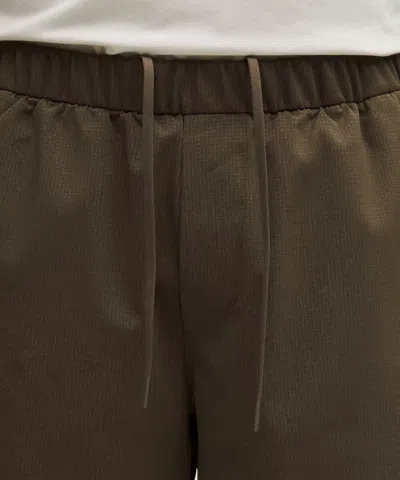 Lululemon Abc Wovenair Pull-on Short 5" In Green
