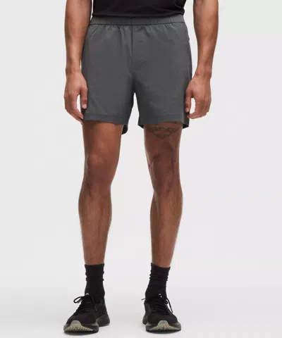 Lululemon Abc Wovenair Pull-on Short 5" In Gray