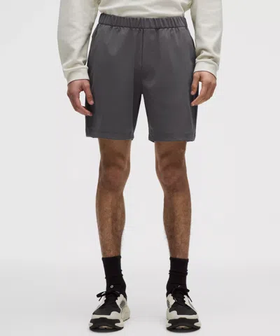 Lululemon Abc Wovenair Pull-on Short 7" In Gray