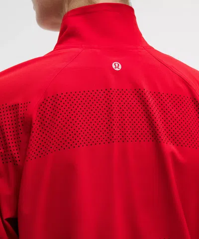 Lululemon Adapted State Track Jacket In Red